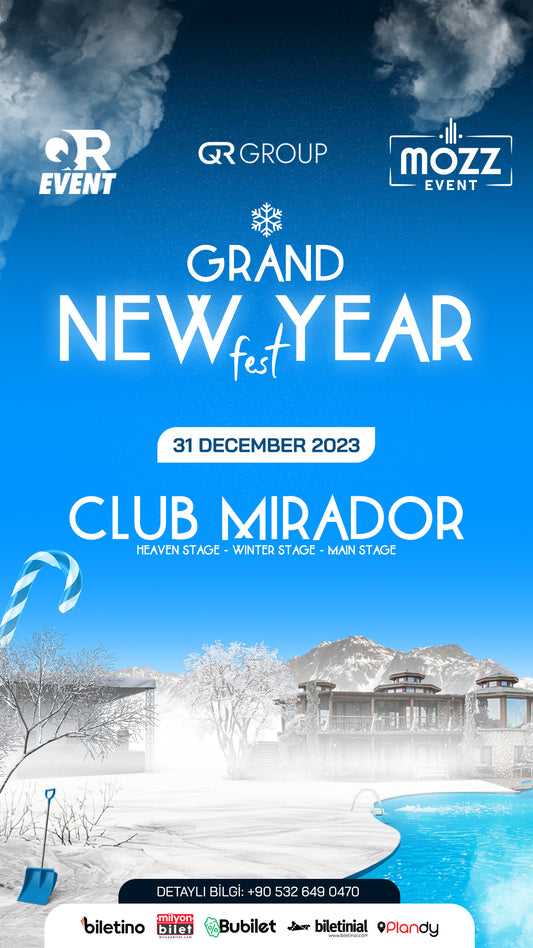 Grand New Year Fest- 31 Aralık 2023
